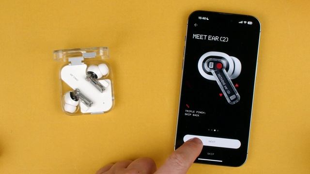 How To Pair The Nothing Ear (2) Using Nothing X App On An IPhone || Nothing Ear (2)