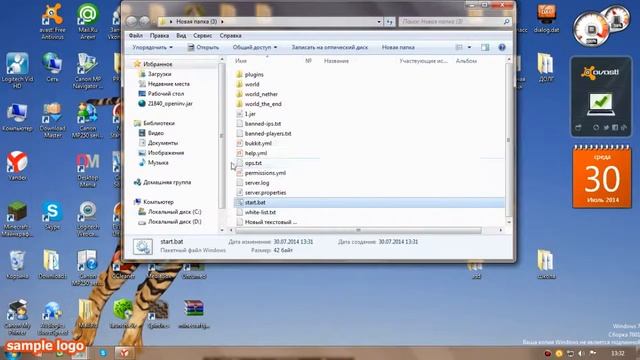Как создать сервер на любой версии в Minecraft смотреть онлайн