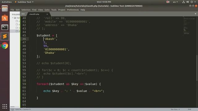 PHP Tutorial#6: Associative arrays, Multidimensional arrays смотреть онлайн