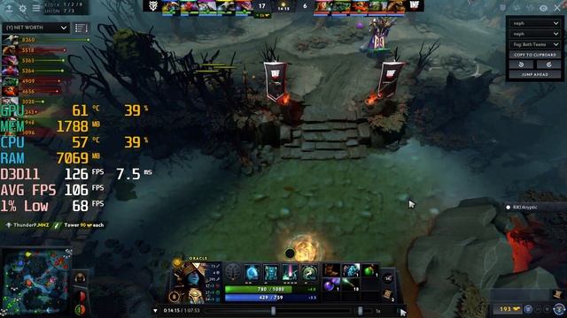 Dota 2 - RTX 2060 Super + i3 10100F - 1080p Max Settings - Benchmark FPS Test смотреть онлайн