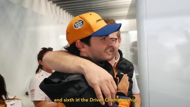 Carlos Sainz Reads Emotional Letter Thanking McLaren смотреть онлайн