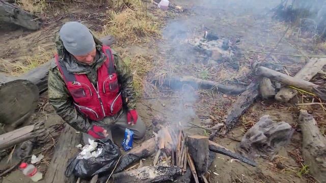 Рыболовный сплав по горной реке Кур. Хабаровский край. Рыбалка на хариуса, ленка, тайменя. часть 3. смотреть онлайн