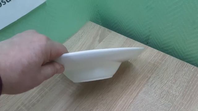 Тарелка для пасты бело-синяя «Abyssos» Le CoQ D=24см фарфоровая арт 1034807