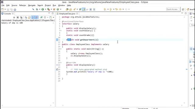 Functional Interface In Java 8 смотреть онлайн