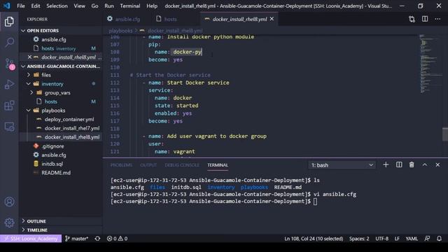 How to Install Guacamole On Docker Containers Using Ansible on RHEL7/8 смотреть онлайн