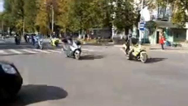 закрытие мотосезона, псков колонна смотреть онлайн