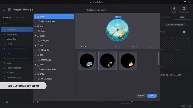 Watch Face Studio with Dark Mode смотреть онлайн