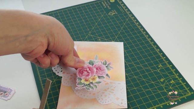 Открытка на 8 марта / Своими руками / scrapbooking card смотреть онлайн
