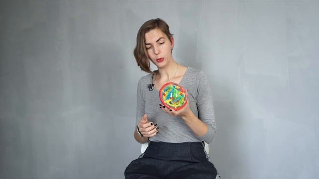 ОБЗОР. Подарки детям на Новый год. Шар-лабиринт. смотреть онлайн