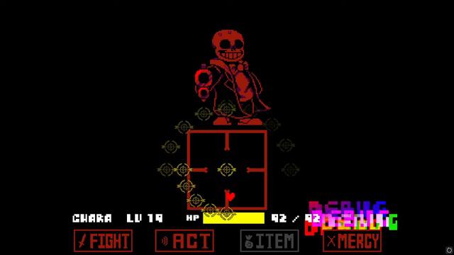 undertale sudden changes sans debug mode showcase смотреть онлайн