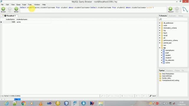 Tutorial in Mysql Subquery ( Select, Insert, Delete, Update ) смотреть онлайн