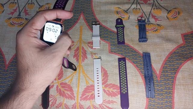 DIZO Watch 2 different watch straps смотреть онлайн