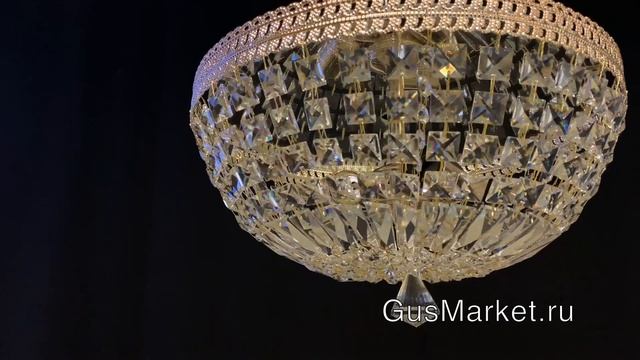 Хрустальная люстра "Герда" 3л смотреть онлайн