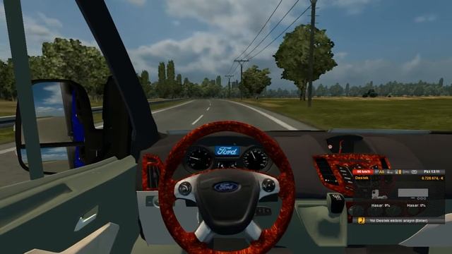 Ford Transit 2016 Picup Modu - Euro Truck Simulator 2 смотреть онлайн