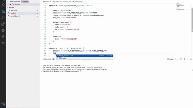 Creating and deleting Azure Kubernetes Cluster using Terraform смотреть онлайн