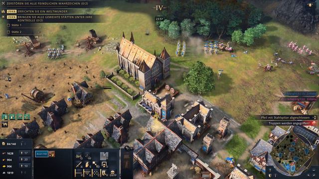 Age of Empires IV Achievementjagd (4K) #10 - Meisterung der Engländer 10/15 - Pfeilhagel смотреть онлайн