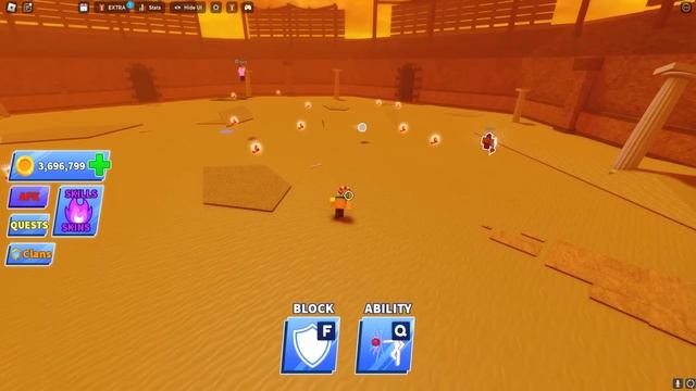 DRIBBLE vs INFINITY in Roblox Blade Ball.. смотреть онлайн