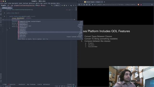 Programming Core | Java Boxed Types смотреть онлайн