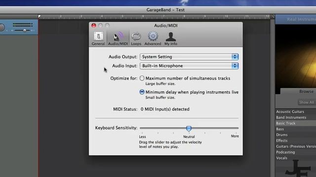 How to Setup your Guitar with GarageBand in a Mac смотреть онлайн