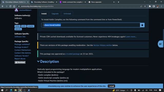 Configurando o compilador do kotlin смотреть онлайн