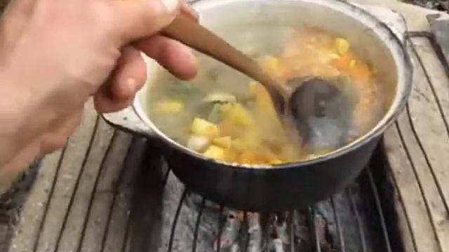 Суп гороховый с грибами просто