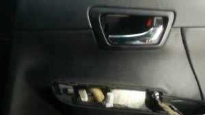 Как снять обшивку задней двери на камри 50