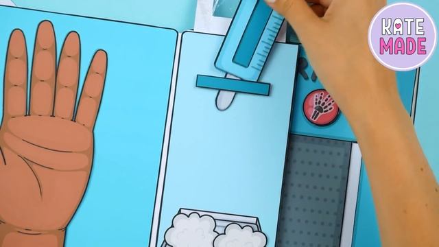 PAPER HOSPITAL IN ALBUM | EASY PAPER CRAFTS