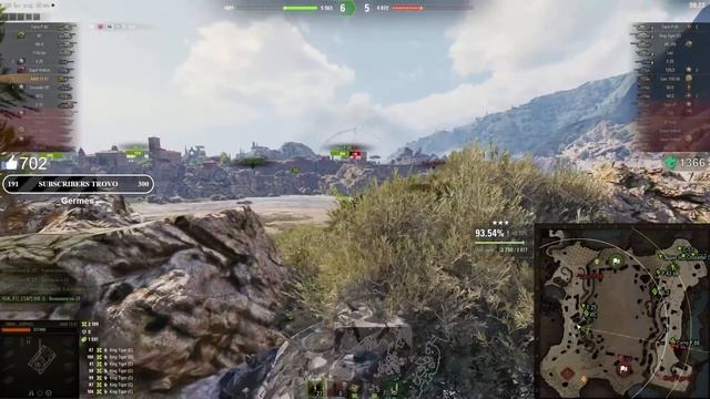 __NIDIN__ на AMX 13 57 ● Нагиб на Лучшей Карте Для Песка смотреть онлайн