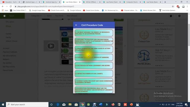 Best MCQs android App for Preparation, Law Notes, Computer Shortcut Keys, Top Android Apps for MCQS смотреть онлайн