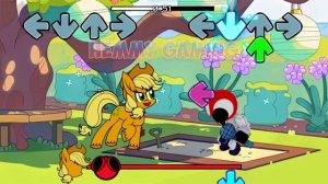 FNF My Little Pony vs Rainbow Friends Sings Bluey Can Can I Smile Song FNF Mods