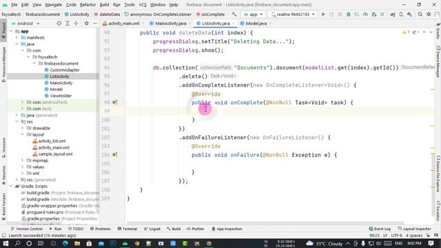 delete single value documents in Firestore collection || Android Studio | Java смотреть онлайн