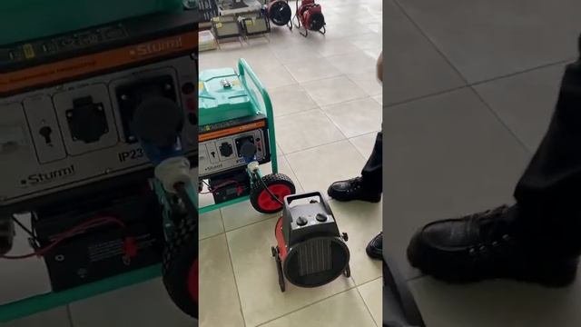 Бензиновый генератор (Мотор для электричества) Германское производство STURM. смотреть онлайн