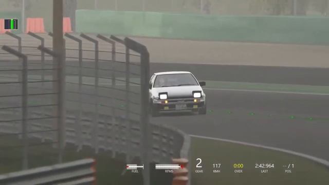 [Assetto Corsa] Top Speed Toyota Trueno AE86 Takumi Final Stage on monza circuit смотреть онлайн