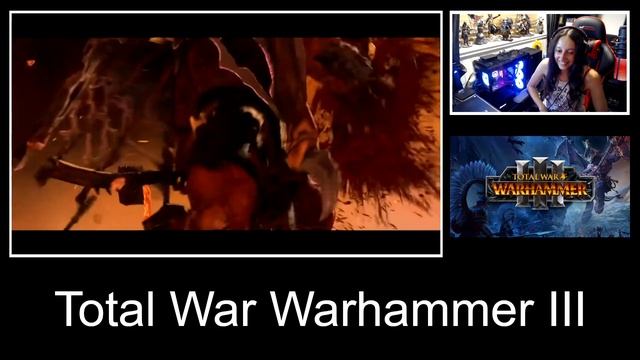 Total War: Warhammer III - Official Blood For The Blood God Launch Trailer - Reaction смотреть онлайн