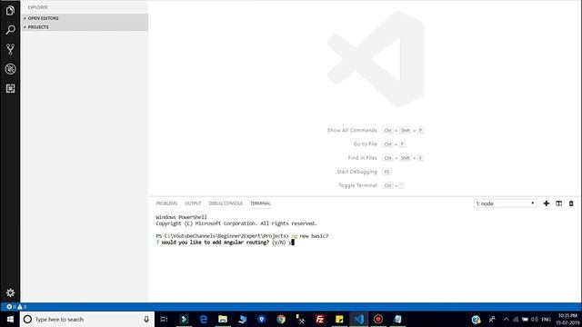 How to create angular 7 project using CLI смотреть онлайн