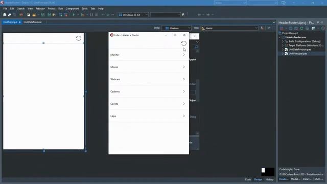 Trabalhando com Header e Footer na listview nativa do Delphi смотреть онлайн