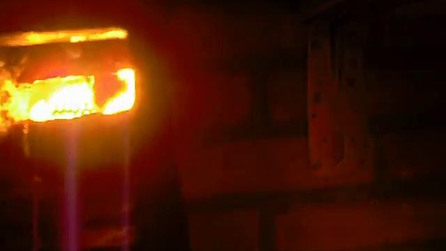 Rocket stove heater - drip feeding waste oil. смотреть онлайн