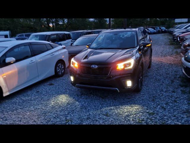 Лесник Subaru Forester в городской среде