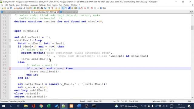 Error Handling in MySQL смотреть онлайн