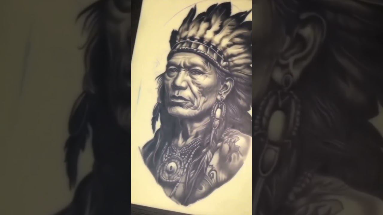 Тату чб реализм #tattoo