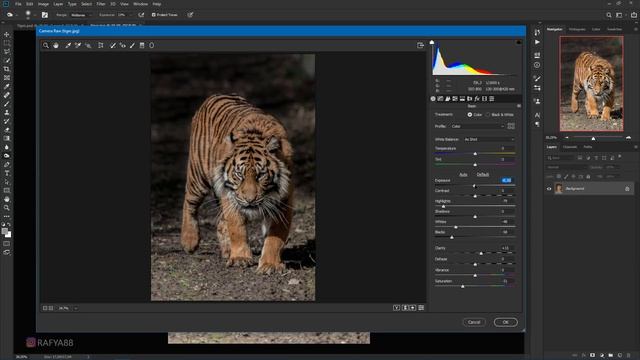 Photoshop Manipulation Tutorial Compositing - Man & The Big Tiger смотреть онлайн