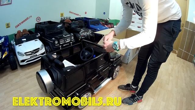 Гелендваген Mercedes G55 электромобиль - проверка перед отправкой
