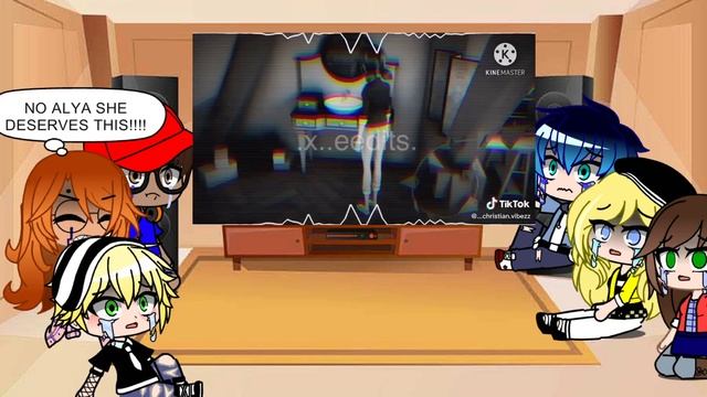 Part 2 of MLB characters react to sad Marinette (My AU) смотреть онлайн