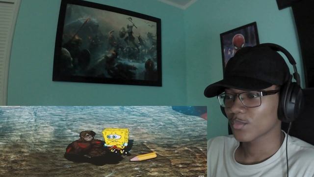 SpongeBob VS Aquaman (Nickelodeon VS Super Friends) | DEATH BATTLE! Reaction! смотреть онлайн