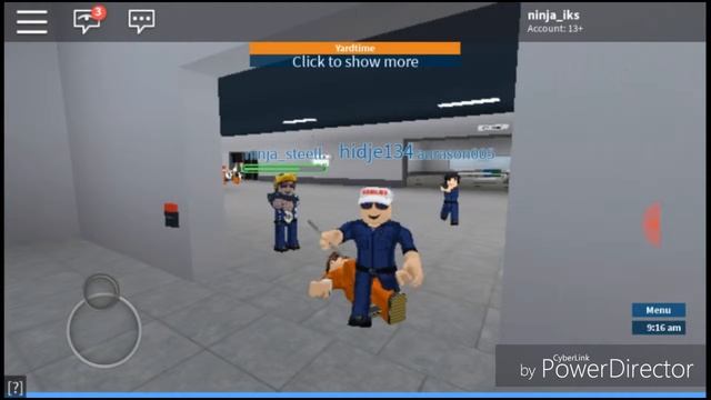 За мною полиция ROBLOX смотреть онлайн