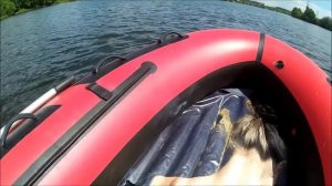 X River GRACE 360 в красном и Mercury 2,5(3,3)