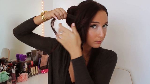 Вечерняя укладка в греческом стиле❤️Hair Updo смотреть онлайн