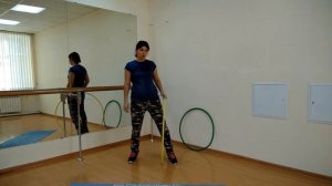 10 упражнений с обручем. Спорт детям.