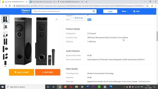 Philips SPA9080B Bluetooth Tower Speakers Review смотреть онлайн