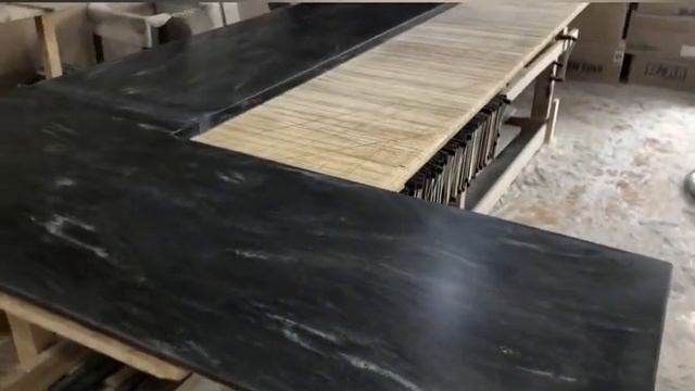 Столешница угловая из акрилового камня смотреть онлайн